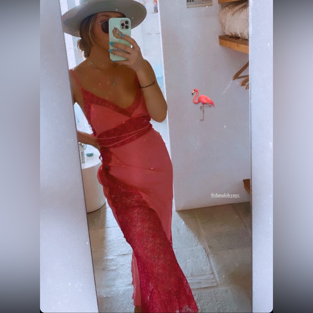 Dana Foley Aya dress in pink